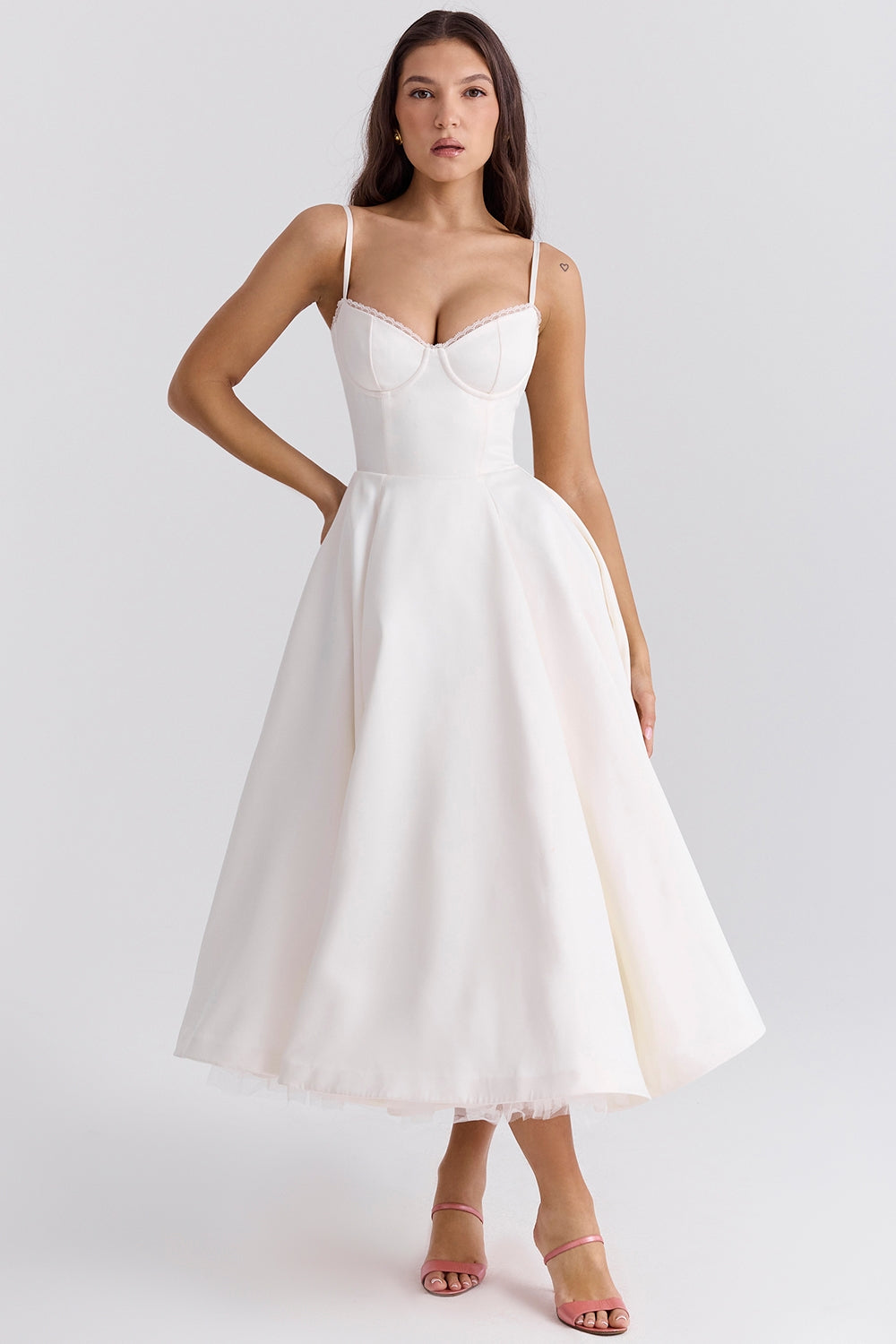 Cindy™ | Tüll Midi Kleid