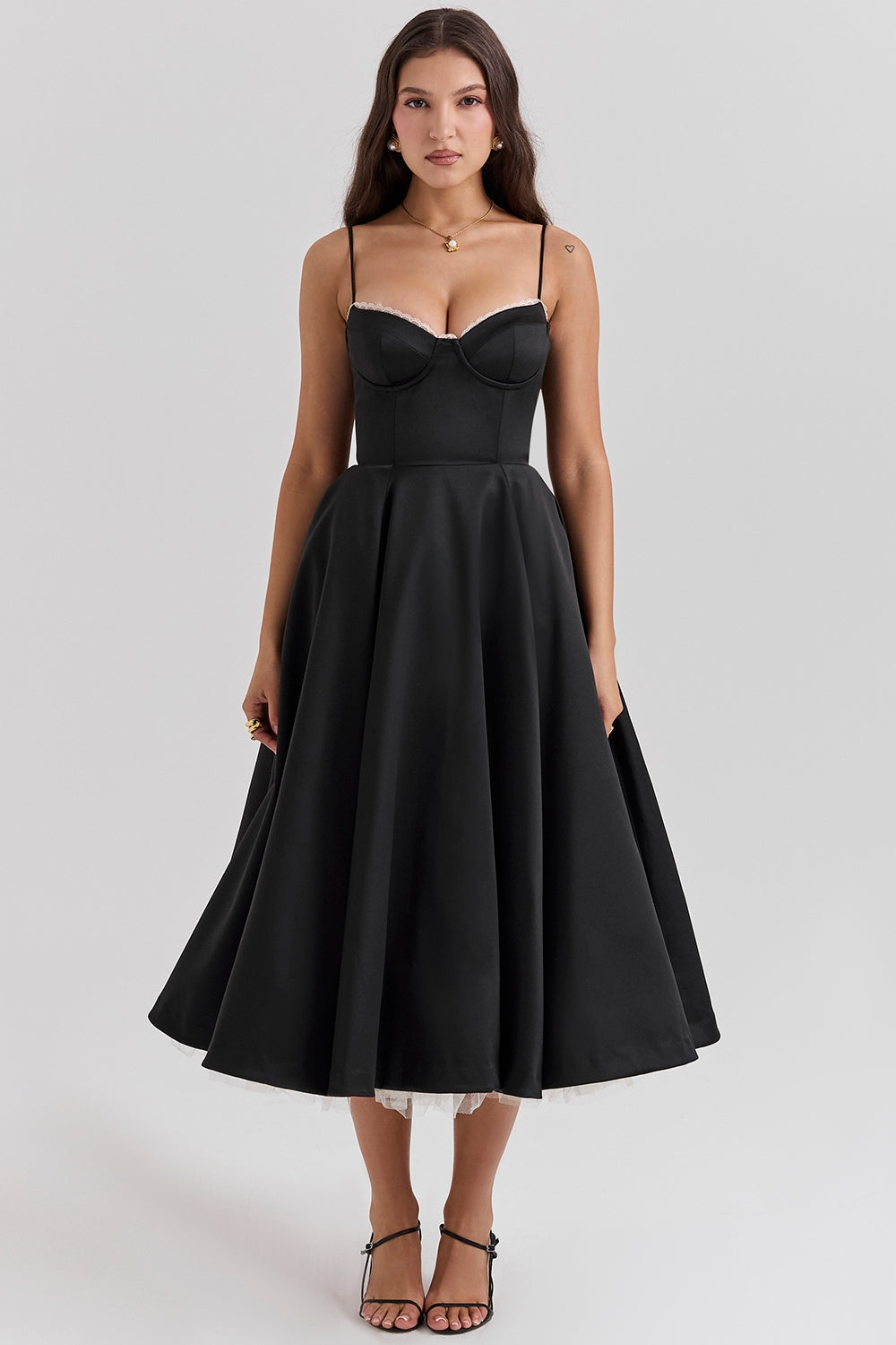 Cindy™ | Tüll Midi Kleid