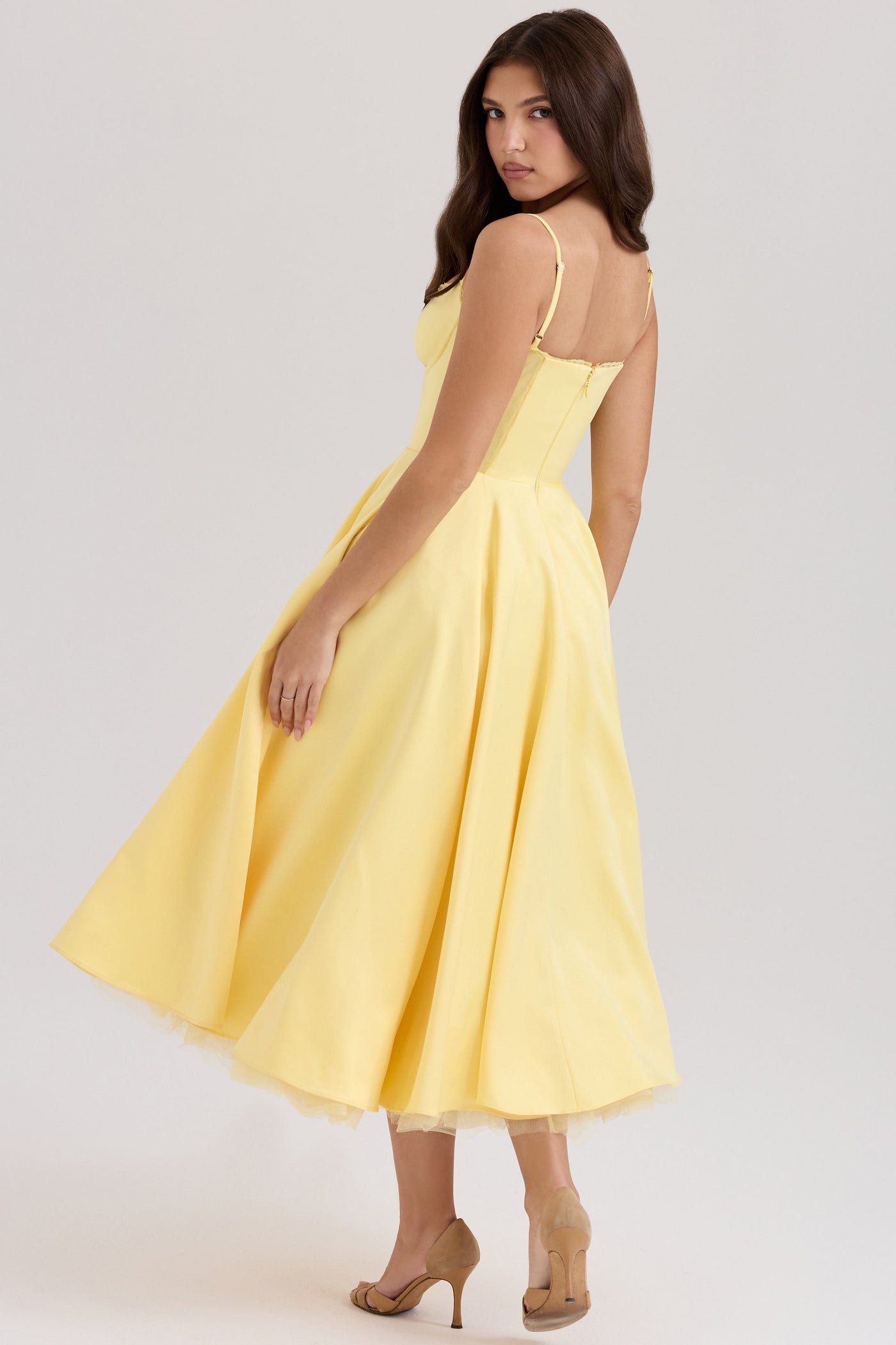 Cindy™ | Tüll Midi Kleid