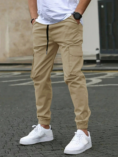 DAVIDE | Heren Cargo Joggingbroek