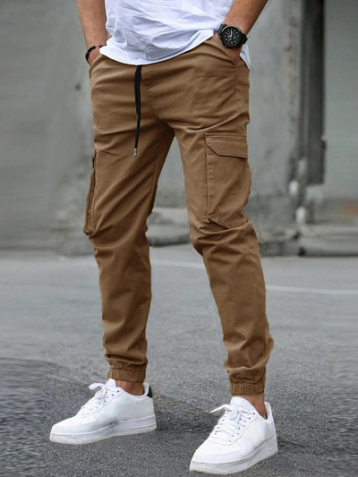DAVIDE | Heren Cargo Joggingbroek