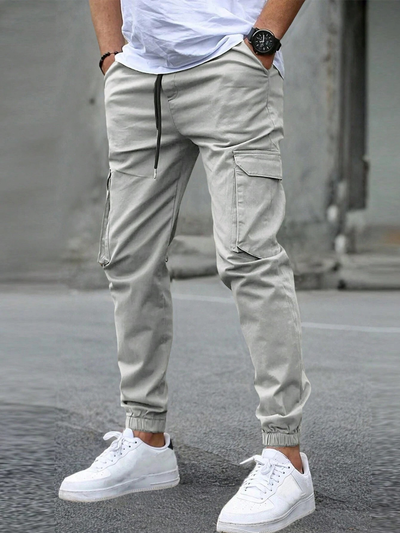 DAVIDE | Heren Cargo Joggingbroek
