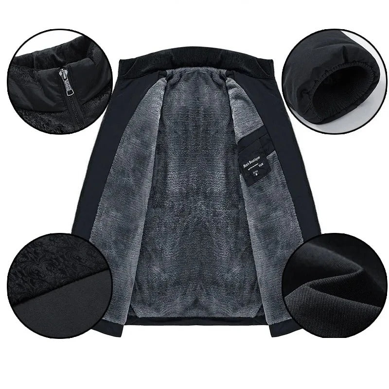 Elegante Gevoerde Pufferjas