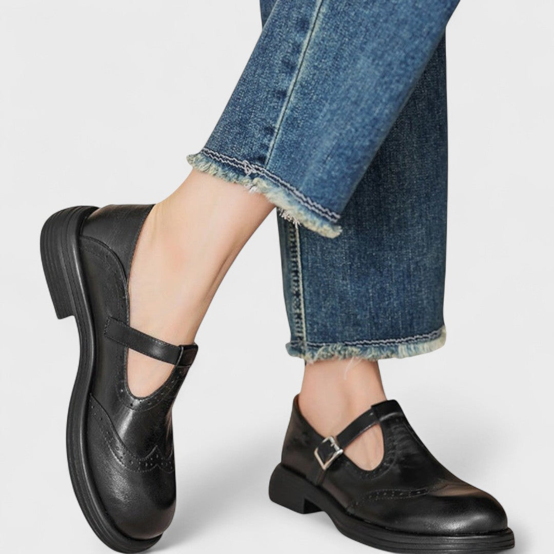 Elisa - Elegantie en Comfort Hakken in Leer