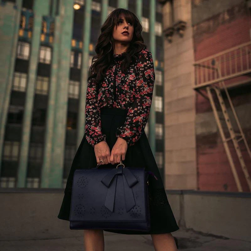 Bernadette – Schoudertas met strik