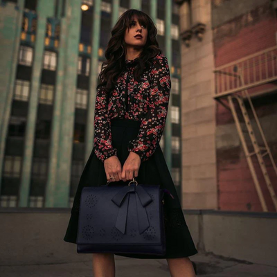 Bernadette – Schoudertas met strik